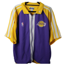 Vintage Kobe Bryant Warm Up Champion Basketball NBA Lakers Short Sleeve Jacket - £318.99 GBP