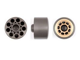 KAWASAKI K3V112DT REPLACEMENT CYLINDER BLOCK  AND L.H. PLATE HPX-K3V112BLH - $487.58