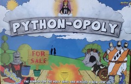 New Python-opoly Monty Python Holy Grail Monopoly Board Game SEALED - RARE - $93.49