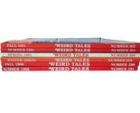 Lot Of 6 Weird Tales magazine 88,90,91 Special Issues 291,298,299,300-302 - $95.00