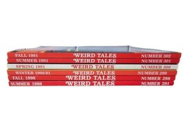 Lot Of 6 Weird Tales magazine 88,90,91 Special Issues 291,298,299,300-302 - £75.93 GBP