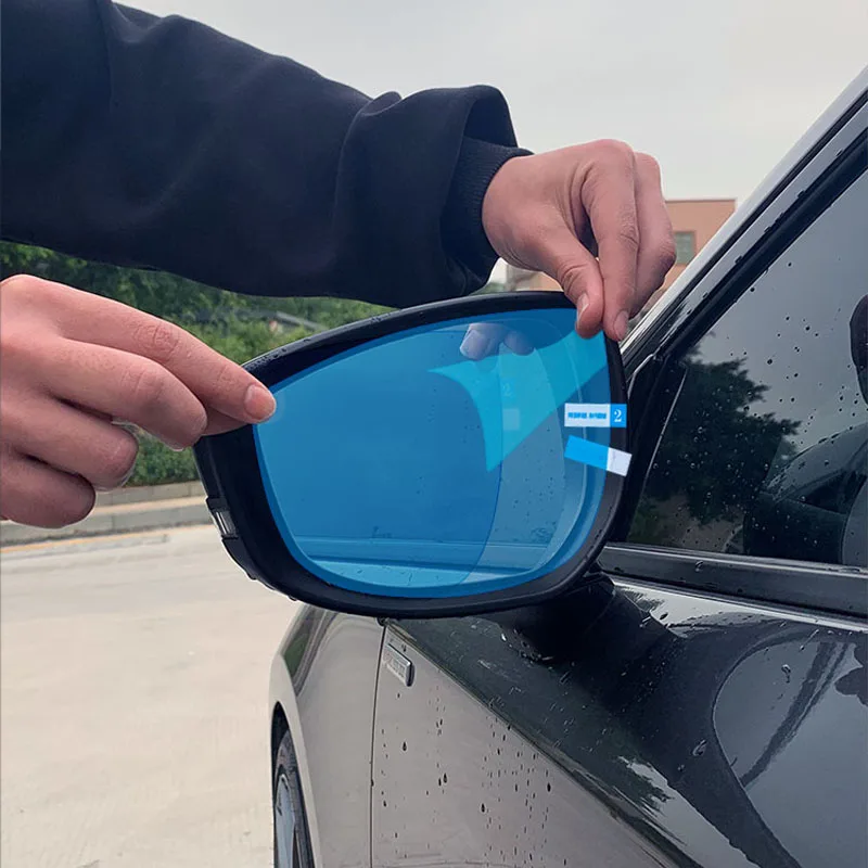 Car Rearview Mirror  Anti Rain Film Water Rainproof Protective Film Stickers For - £77.97 GBP