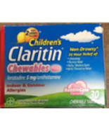 Childrens claritin Chewables bubble gum 30 chewable tablets  - $13.65 CAD