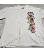 Vintage Chase Authentic NASCAR David Ragan T Shirt #6 AAA Roush Racing S... - $11.93