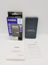 Casio fx-82 Solar-w Calculator-Retro Calculator w/Box &amp; Manual Fraction ... - $27.68