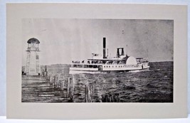 Ship Boat Postcard Seneca Lake Langdon Schuyler William Reed Gordon 1979 Unused - £13.01 GBP