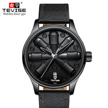 Casual Watch Men&#39;s Denim Canvas Leather Watch Strap Waterproof Mechanica... - £23.90 GBP
