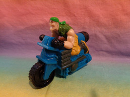 Vintage 1998 Small Soldiers Burger King Kid&#39;s Toy Nick Nitro on Motorcycle - £1.00 GBP