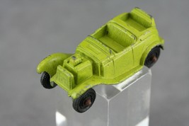 Vintage Tootsietoy Chicago Toy Car Metal Green Roadster Vehicle - $244.42 MXN