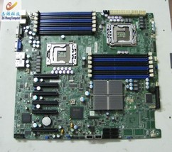 Super X8DTE Dual Server Motherboard Double Nic Firewall LGA1366 DDR3 Vga Con - $165.00