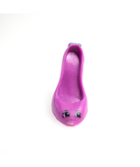 Shopkins Beverly Heels Purple High-Heeled Shoe Aqua Bow Season 3  #3-035 - £3.93 GBP