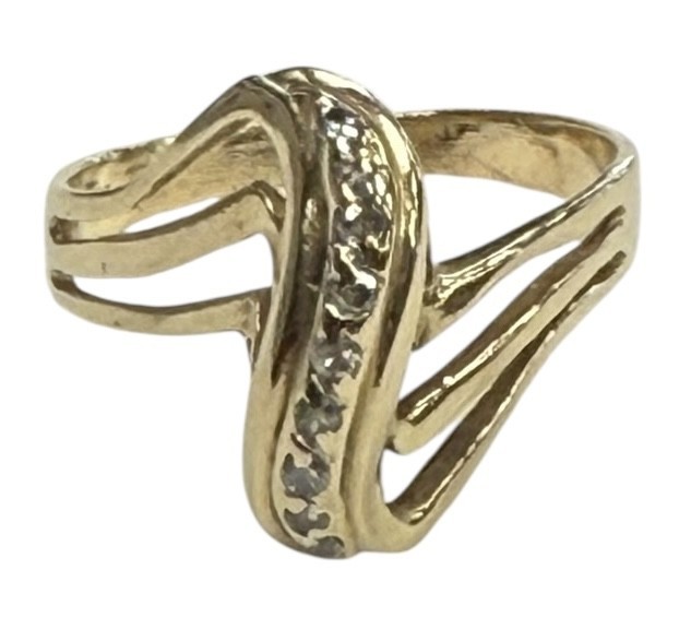 Women&#39;s Cluster ring 10kt Yellow Gold 458234 - $279.00