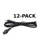 NEW 12-PACK 3 Prong 6-foot AC Mickey Power Cord NEMA 5-15P to C5 Cable 2... - £31.10 GBP