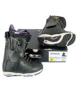 NEW! $400 Burton Supreme Womens Snowboard Boots!  Black Size 5.5 - $273.52 CAD