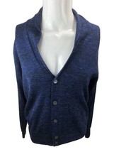 New Peter Millar Men Cardigan Sweater Shawl Silk Linen Wool Medium M MRP... - £77.66 GBP