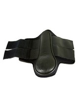 Horse WESTERN TACK PROTECTIVE PVC ANKLE LEG BOOT BLACK Large 41AI193314L - $363.15 MXN