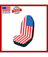 Car Seat Cover Protection for Sedan Car Seat Covers American Flag USA - $19.79