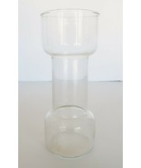 Vintage Pyrex un-candle dumbbell vase floating candle holder - £15.62 GBP