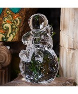 Premium Crystal Astronaut Sculpture  Luxury Glass Space Figure with Pla... - $42,496.24 MXN