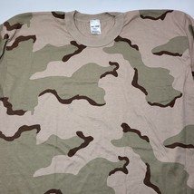 Vintage Tru-Spec Single Stitch Desert Camo 3 Color Military T-Shirt Sz 3... - £15.36 GBP