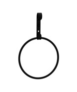 Village Wrought Iron Plain Towel Ring Towel Rack - $27.41 CAD
