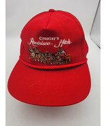 Yupoog Vtg COUNTRYS REMINISSE HITCH RED SNAPBACK  CAP/HAT - $18.90