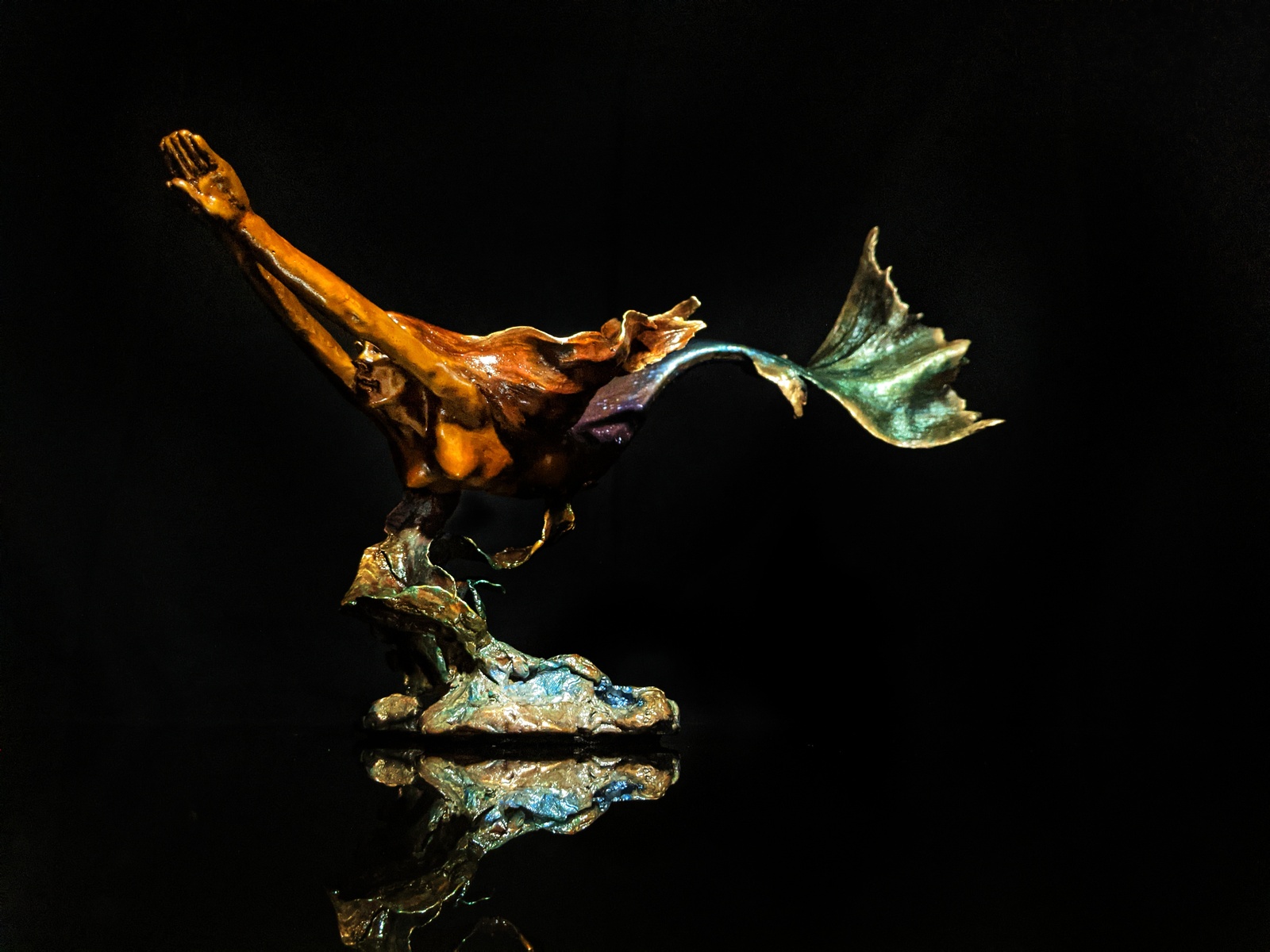 Mark Hopkins Bronze Mermaid  Item image 2