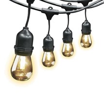 Feit Electric Indoor/Outdoor String Lights, 48ft - Great for Homes, Restaurants - £39.56 GBP