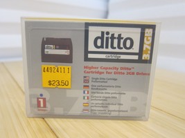 NOS Iomega 3.7GB Higher Capacity Cartridge for Ditto 2GB Drives - $8.59