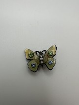 Butterfly Rhinestone Hair Clip 1&quot; - £15.80 GBP