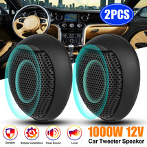 2Pcs Car Dome Tweeters Super Power Speakers Audio High Frequency 1000W U... - $16.99