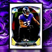 2014 Bowman Chrome #17 Terrell Suggs Baltimore Ravens - £1.12 GBP