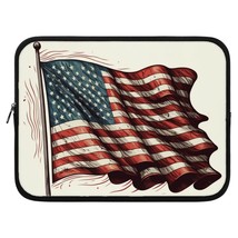 American Flag Graphic iPad Sleeve - Patriotic Tablet Sleeve - Art Carryi... - $37.65