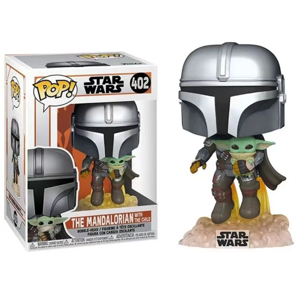 funko POP Star Wars Mandalorian Yoda Baby Handmade # 402 Vinyl Action Fi... - $22.49