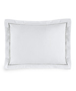 Ralph Lauren Palmer Pale Flannel Taupe Standard Pillow Sham Set of 2 - £107.83 GBP