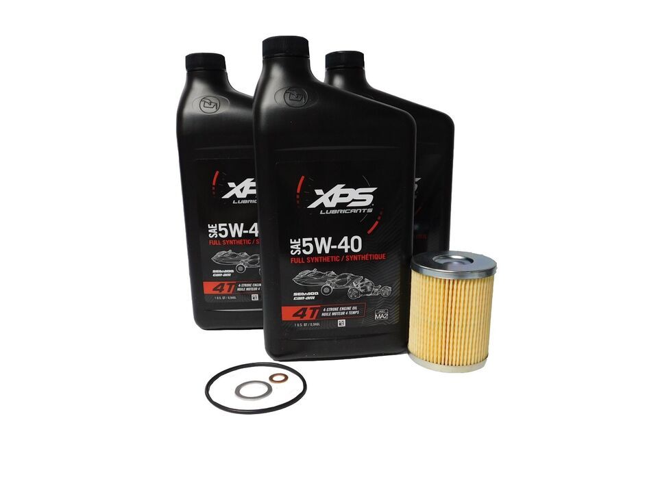 2019-2024 Can-Am Ryker 600 Ace OEM Full Synthetic Oil Change Kit 5W-40 9... - $80.99