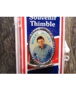 Vintage Stainless Steel Thimble Micky Gilley Collectors Souvenir - £15.56 GBP