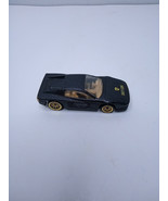 86’ Hot Wheels Ferrari Testarossa Blackwalls India Black Loose No Packaging - $154.76 MXN