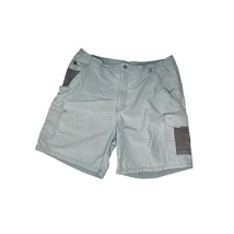 Reel Legends Men&#39;s Fishing Outdoor Tan Shorts with Pockets Size 38 Minor... - $7.92
