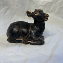 Royal Copenhagen Knud Kyhn Stoneware Glaze Brown Deer Fawn Figurine #20183 - $79.99