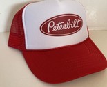 Vintage Peterbilt Hat Peterbilt Trucks Trucker Hat snapback Summer Red B... - £14.25 GBP