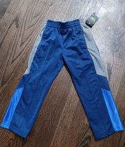 Athletic Works Activewear Elastic Waist Pants Tricot Blue Boy&#39;s Size XS 4-5 new - £6.99 GBP