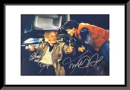 Back to the Future Michael J. Fox and Christopher Lloyd Signed Movie Photo - £316.06 GBP