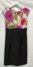 Dressbarn Sheath Dress Floral Spring Summer Special Occasion 4 - £22.20 GBP