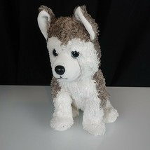 TY Classic SLUSH HUSKY DOG Wolf puppy Plush White Gray Malamute 2009  Ty... - £61.94 GBP