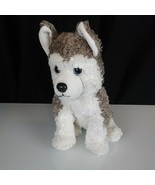 TY Classic SLUSH HUSKY DOG Wolf puppy Plush White Gray Malamute 2009  Ty... - £62.31 GBP
