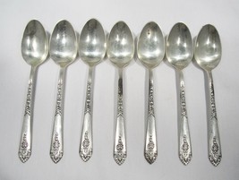 Estate 1948 Royal Crest Sterling Silver Promise Pattern Dinner Spoon Lot... - $174.01