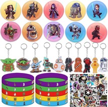 Space Wars Theme Birthday Party Favors Set Supplies Pack Include 10 Button Pins  - £25.91 GBP