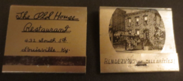 Set Of 2 This Old House Restaurant Louissville, Ky Matchbooks Full And Unstruck - £1.97 GBP