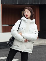 2022 New Winter Women Parkas Jackets Casual Thick Warm Hooded Pattern Coat Femal - £53.91 GBP
